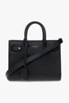 Saint Laurent Sac Du Jour Nano Shoulder Bag In Black