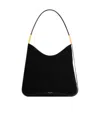 Saint Laurent Sadie Logo-print Tote Bag In Black
