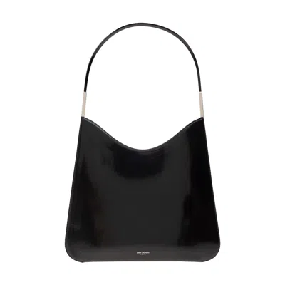 Pre-owned Saint Laurent Sadie Shoulder Bag 'nero' In Black