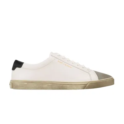 Pre-owned Saint Laurent Andy Low 'aged - White Black' | Men's Size 40