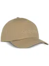 Saint Laurent Embroidered 5p Gabardine Cap