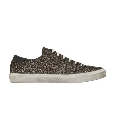 Pre-owned Saint Laurent Bedford Low 'glitter Midnight' | Black | Men's Size 42.5