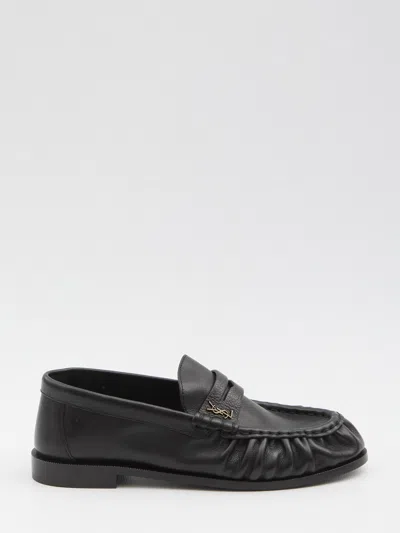 Saint Laurent Le Loafer Supple Mocassin In Black