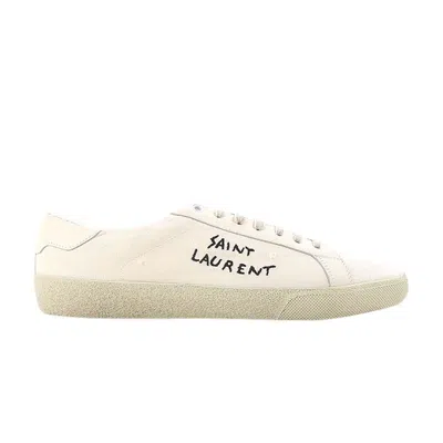Pre-owned Saint Laurent Classic Sl-06 'panna' | Cream | Men's Size 40 In White