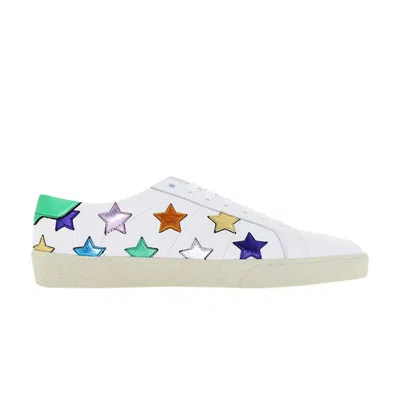 Pre-owned Saint Laurent Court Classic Sl-06 Metallic California Low 'natural Multi Stars' | Mult
