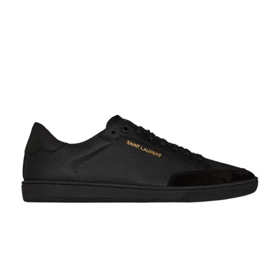 Pre-owned Saint Laurent Court Classic Sl-10 Low 'black' | Men's Size 43