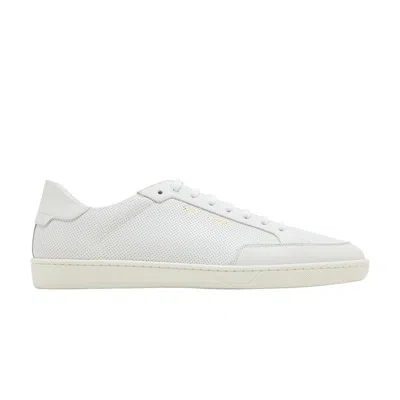 Pre-owned Saint Laurent Court Classic Sl-10 Low 'optic White' | Men's Size 41