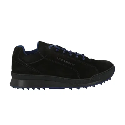Pre-owned Saint Laurent Jump 'black Blue Suede' | Men's Size 41