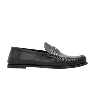 Pre-owned Saint Laurent Le Loafer Penny Slippers 'black' | Men's Size 39