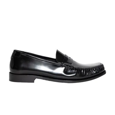 Pre-owned Saint Laurent Le Loafer Penny Slippers 'black' | Men's Size 43