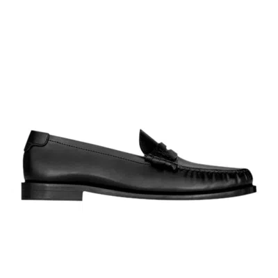 Pre-owned Saint Laurent Le Loafer Penny Slippers 'black' | Men's Size 43.5