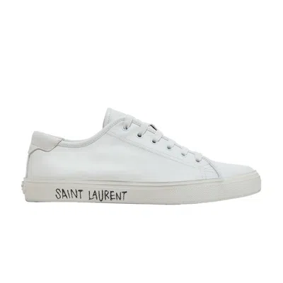 Pre-owned Saint Laurent Malibu Low 'optic White' | Men's Size 40