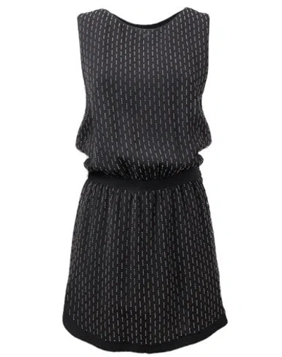 Saint Laurent Midi Dress Woman Midi Dress Black Size 10 Viscose