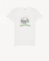 Saint Laurent Music Festival T-shirt In White