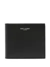 Saint Laurent " Paris East/west" Wallet In Black