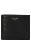 Saint Laurent ' Paris East/west' Wallet In Black