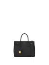Saint Laurent Sac De Jour Baby Bag In Hammered Leather, Soft Version, Black With Adjus