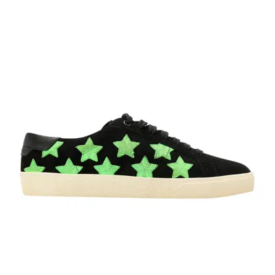 Pre-owned Saint Laurent Sl-06 'star Classic - Black Green' | Men's Size 41