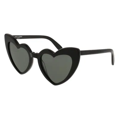 Saint Laurent Sl 181 Loulou 001 In Black