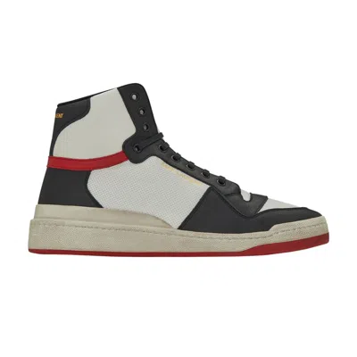 Pre-owned Saint Laurent Sl-24 Mid 'optic White Black' | Men's Size 46