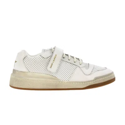 Pre-owned Saint Laurent Sl-24 'optic White' | Men's Size 41