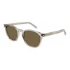 Saint Laurent Beige Sl 675 Sunglasses