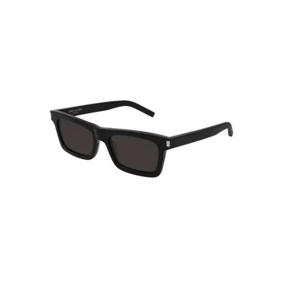 Saint Laurent Sl 461 Betty Rectangle-frame Sunglasses In Black