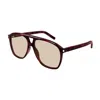 Saint Laurent Sl 596 Dune003 Havana Havana Brown