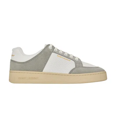 Pre-owned Saint Laurent Sl-61 Low 'blanc Optique Paris Roof' | Grey | Men's Size 42