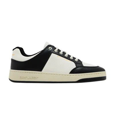 Pre-owned Saint Laurent Sl-61 Low 'white Black' | Men's Size 46