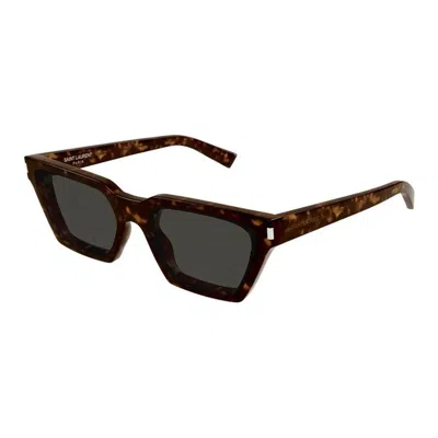 Saint Laurent Sl 633 002 In Brown