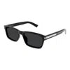 Saint Laurent Men Black Acetate Sl 789 Sunglasses