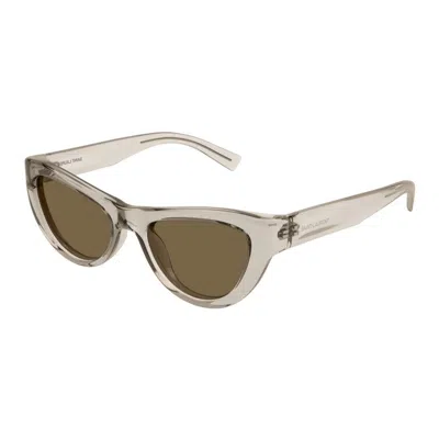 Saint Laurent Sl 676 005 In Green