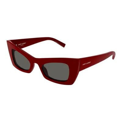 Saint Laurent Sl 702 004 In Red