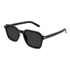 Saint Laurent Sl 715 Slim 001 In Black