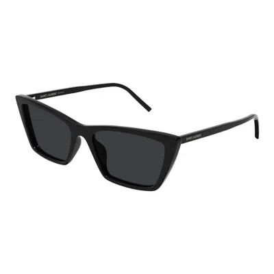 Saint Laurent Sl 737 Mica Thin 001 In Black