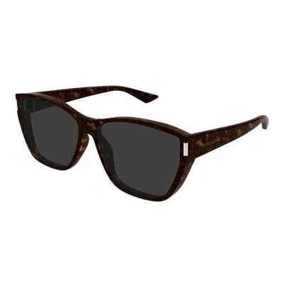 Saint Laurent Sl 758 002 In Brown