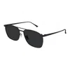 Saint Laurent L 796 Aviator Sunglasses In Black