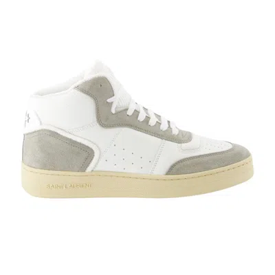 Pre-owned Saint Laurent Sl-80 Mid 'optic White' | Men's Size 43.5