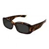 Saint Laurent Rectangle-frame Sunglasses In Neutral