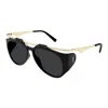 Saint Laurent Amelia Pilot-frame Sunglasses