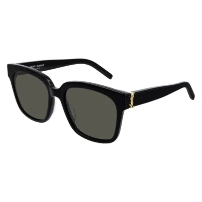 Saint Laurent Eyewear Square Frame Sunglasses In Black