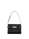 Saint Laurent Manhattan Crocodile-embossed Shoulder Bag