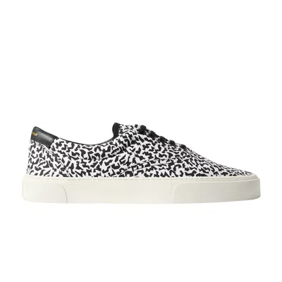 Pre-owned Saint Laurent Venice Low 'black White Print' | Men's Size 41