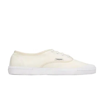 Pre-owned Saint Laurent Wes Sneaker 'milk' | White | Men's Size 39