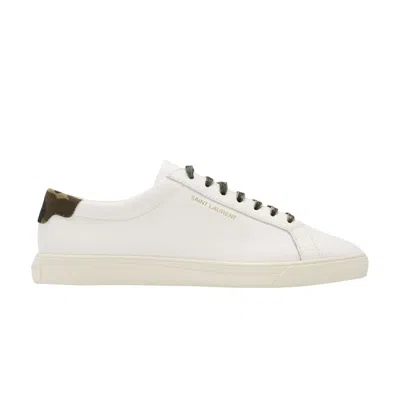 Pre-owned Saint Laurent Wmns Andy 'white Camo' | Women's Size 35.5