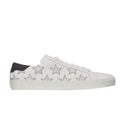 Pre-owned Saint Laurent Wmns Court Classic Sl-06 'white Metallic' | Women's Size 41