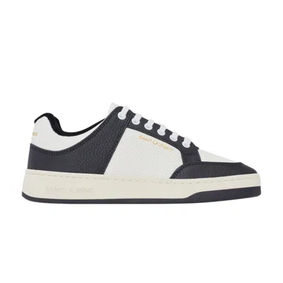 Pre-owned Saint Laurent Wmns Sl-61 Low 'white Black' | Women's Size 34.5