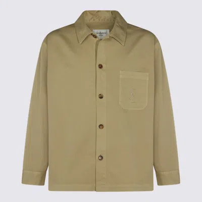 Saint Laurent San Cotton Casual Jacket In Green