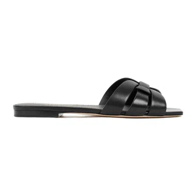 Saint Laurent Sandals In Black